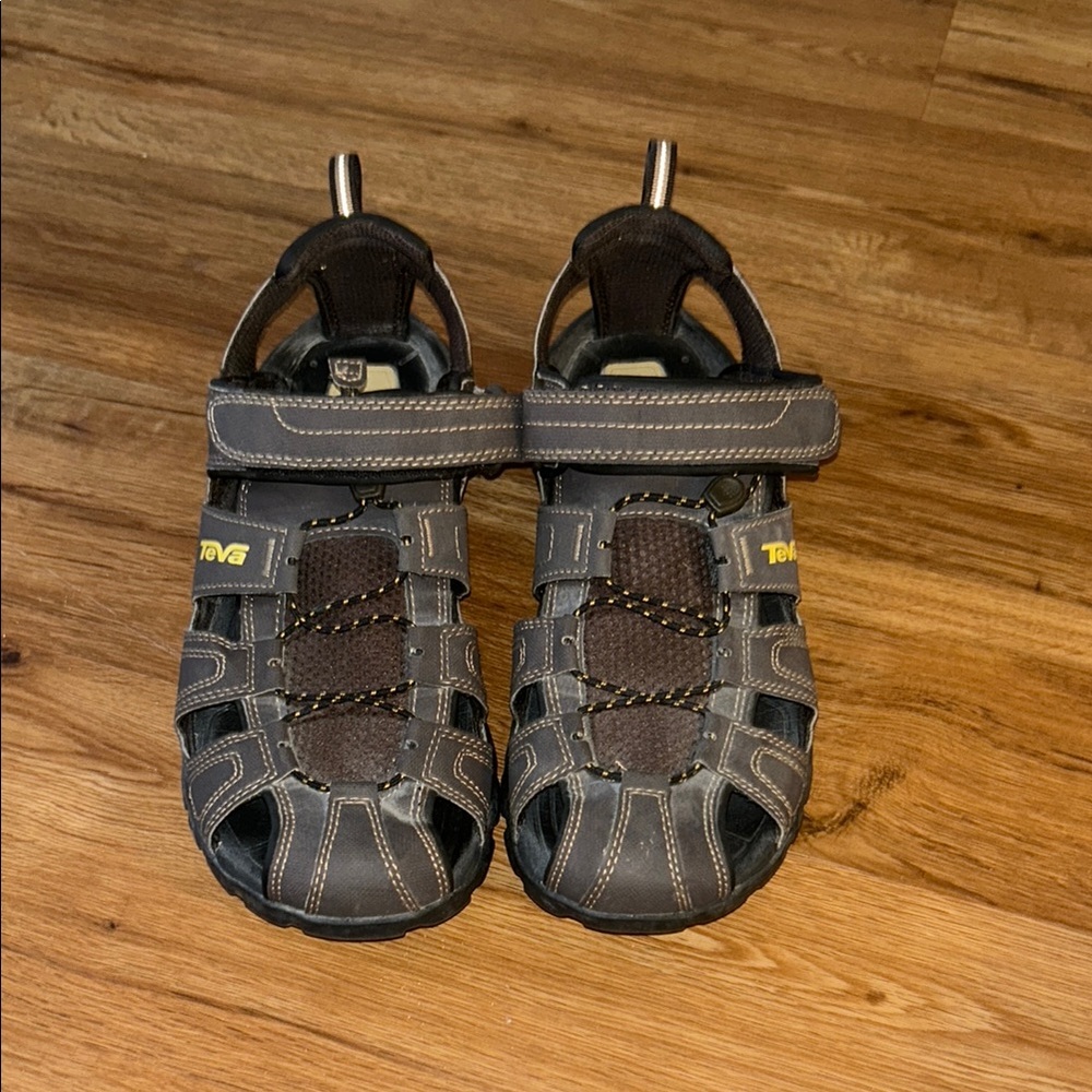 Teva Men’s Black and Brown Sandals